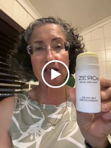 Customer video review of Zero BO Deodorant (80ml)