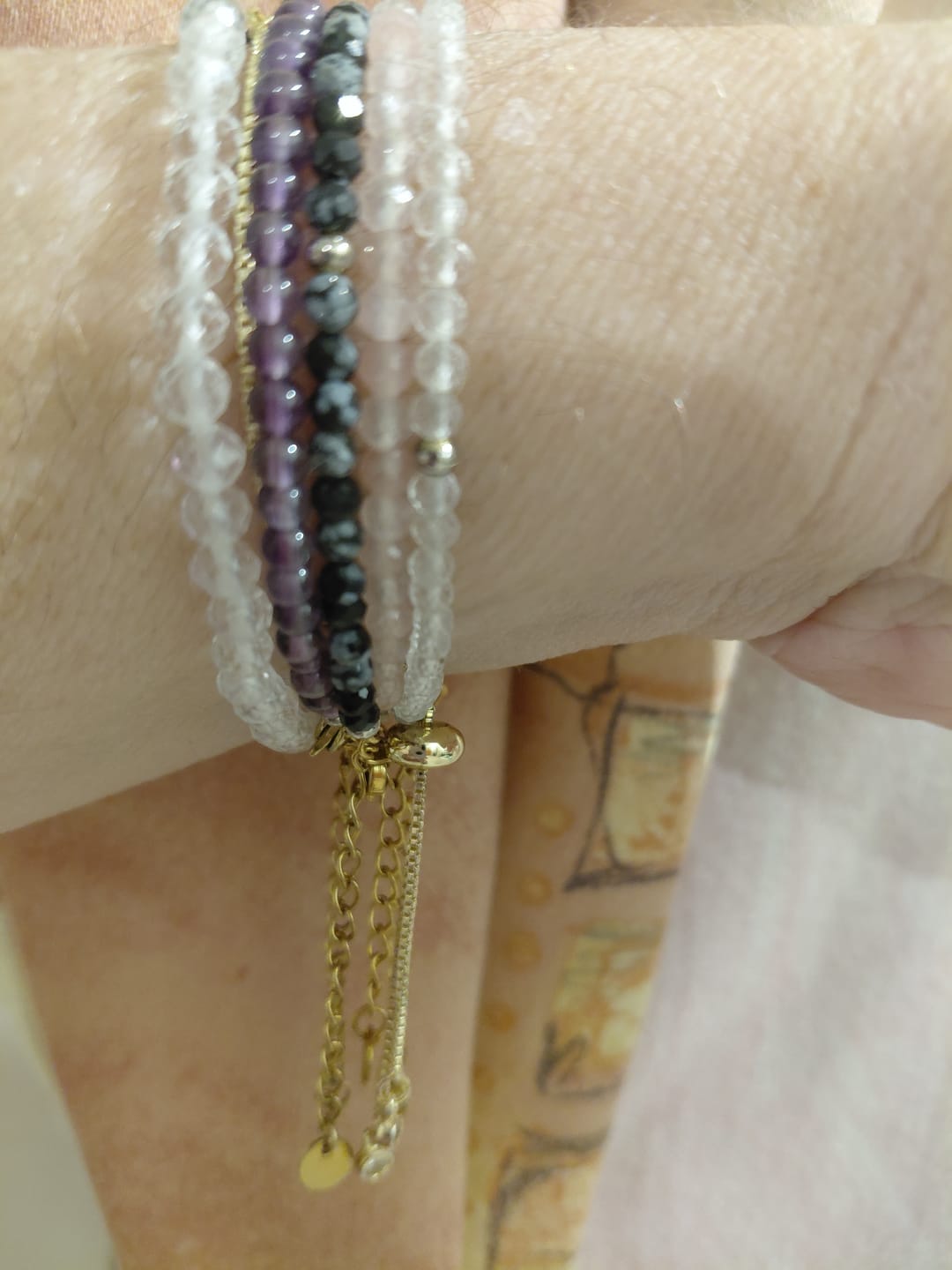 Customer photo review of Turmalin Armband - Schutz