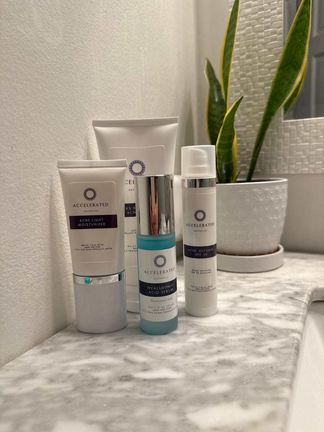 Customer photo review of Hyaluronic Acid Serum