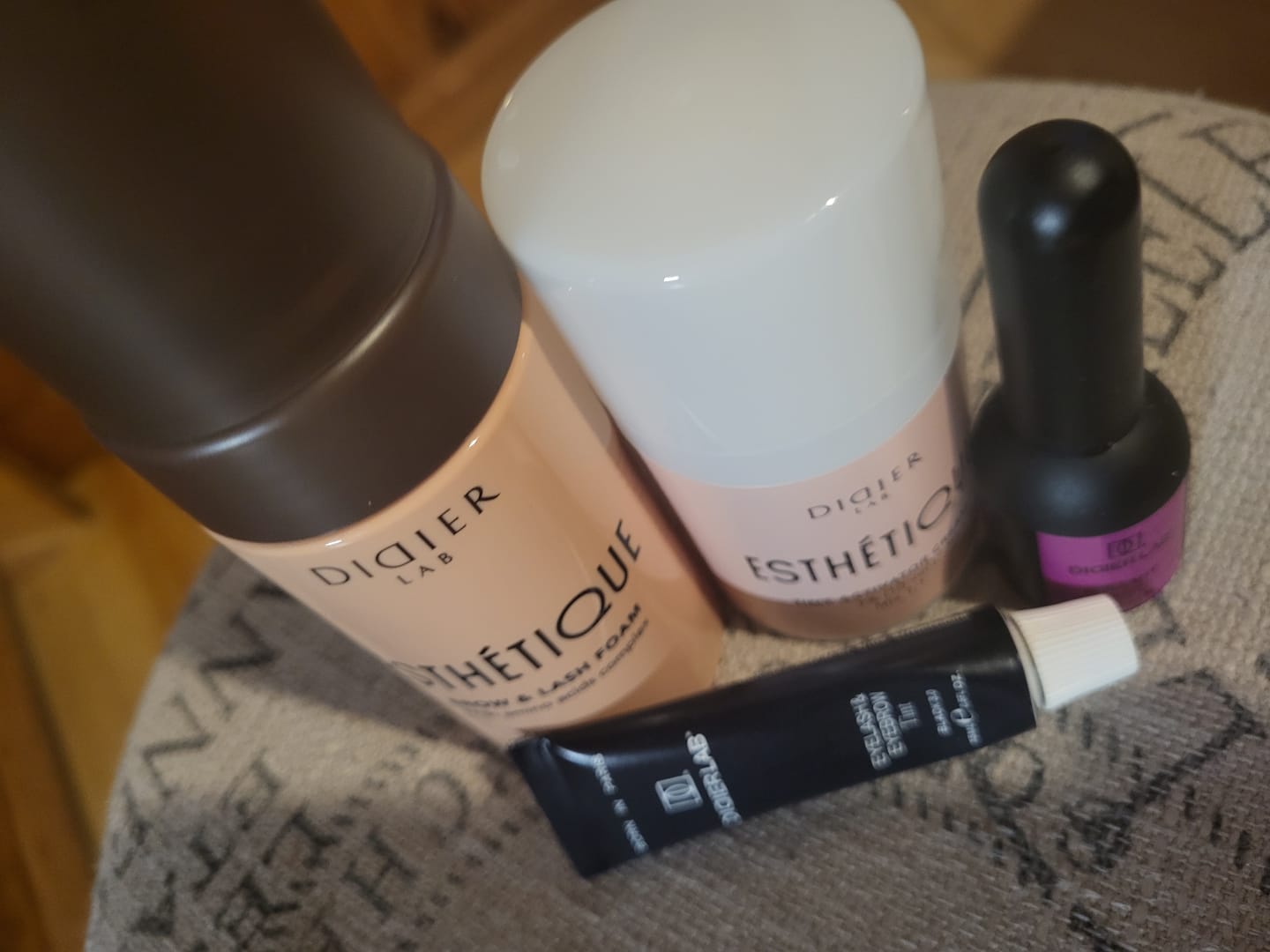 Customer photo review of Brow and lash tint "Didier Lab" Esthétique