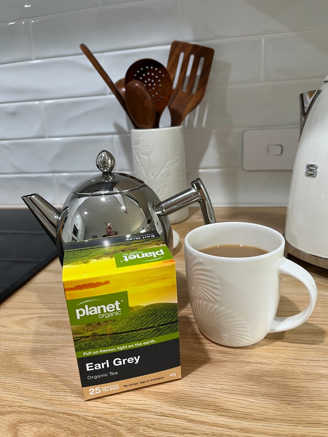 Customer photo review of Earl Grey 25 Teabags - Certified Organic