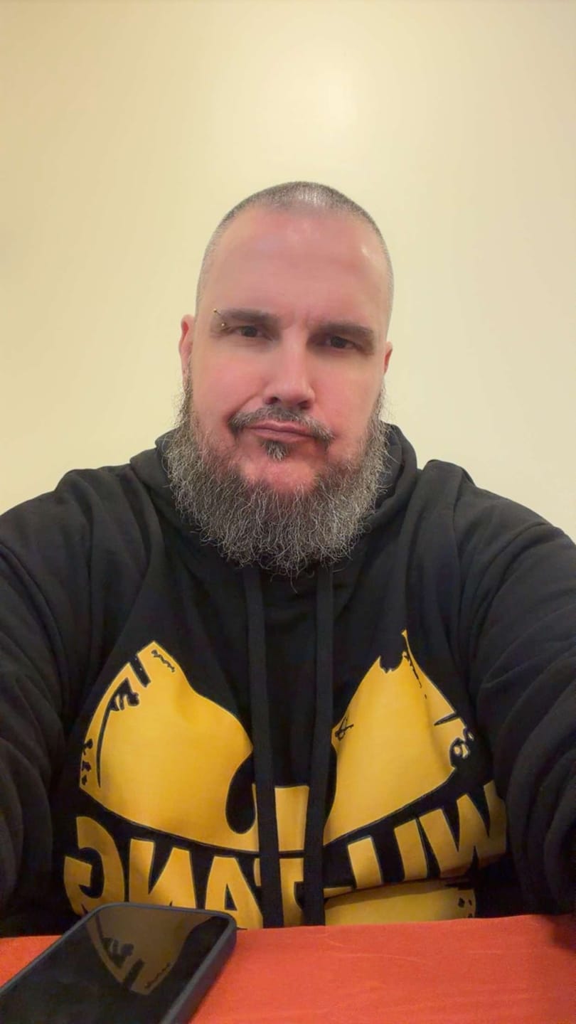 Customer photo review of Wutang Forever Men's Cotton Big & Tall Hoodie