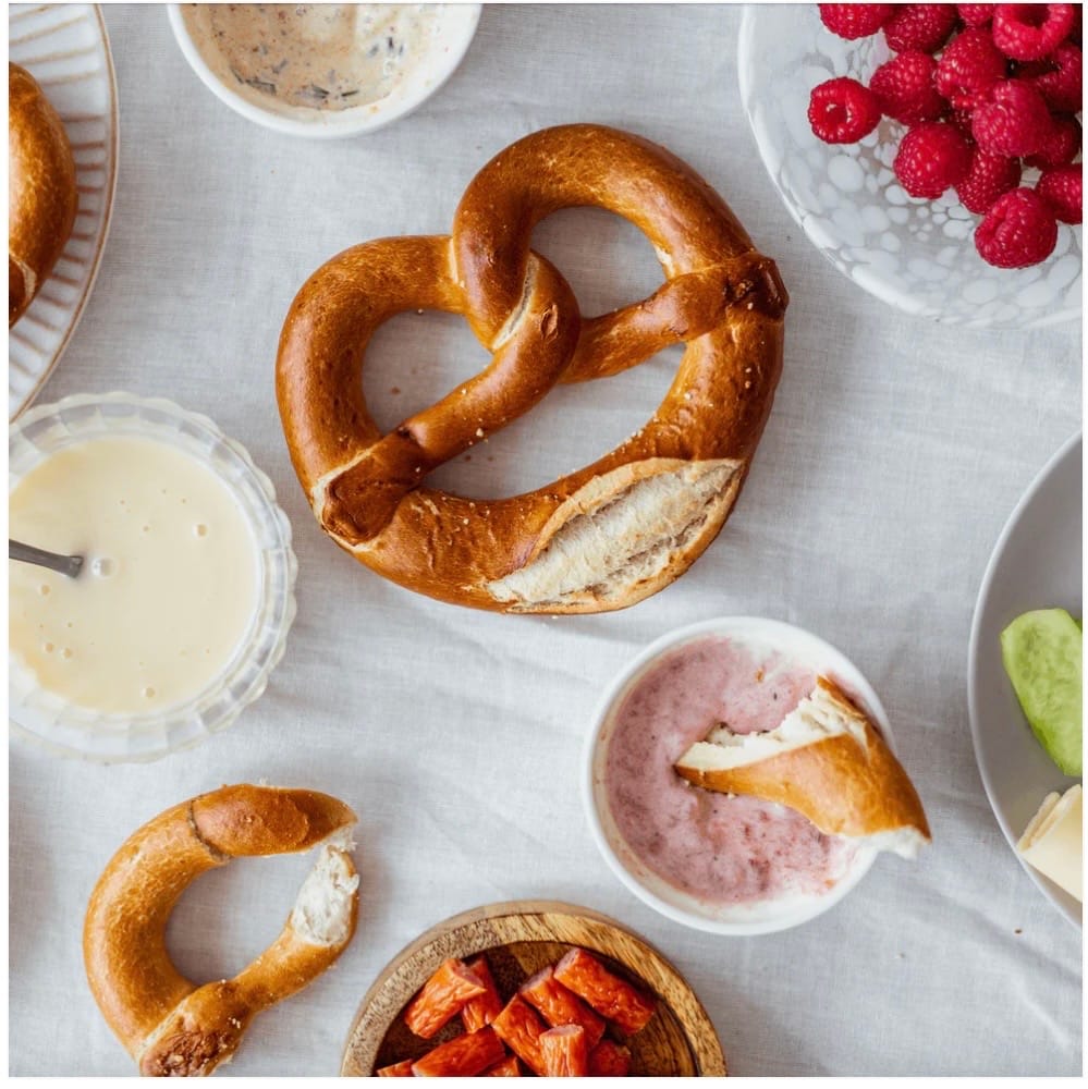 Customer photo review of XL Oktoberfest Pretzels (4 pack)