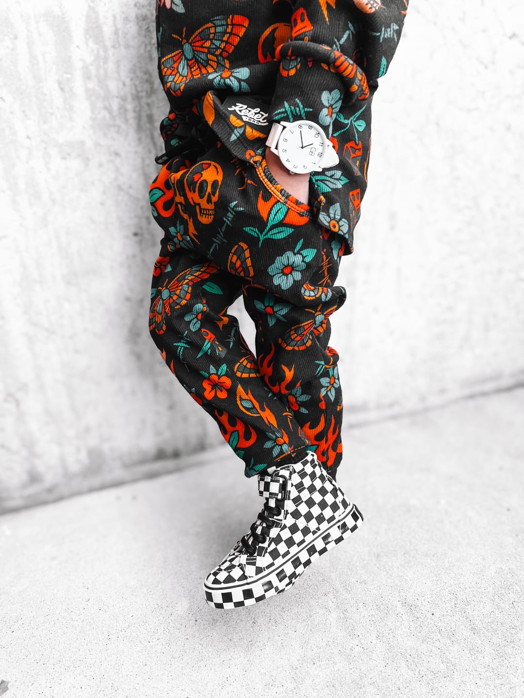 Customer photo review of SK8TR Hi-Top in Venice (Checkered)