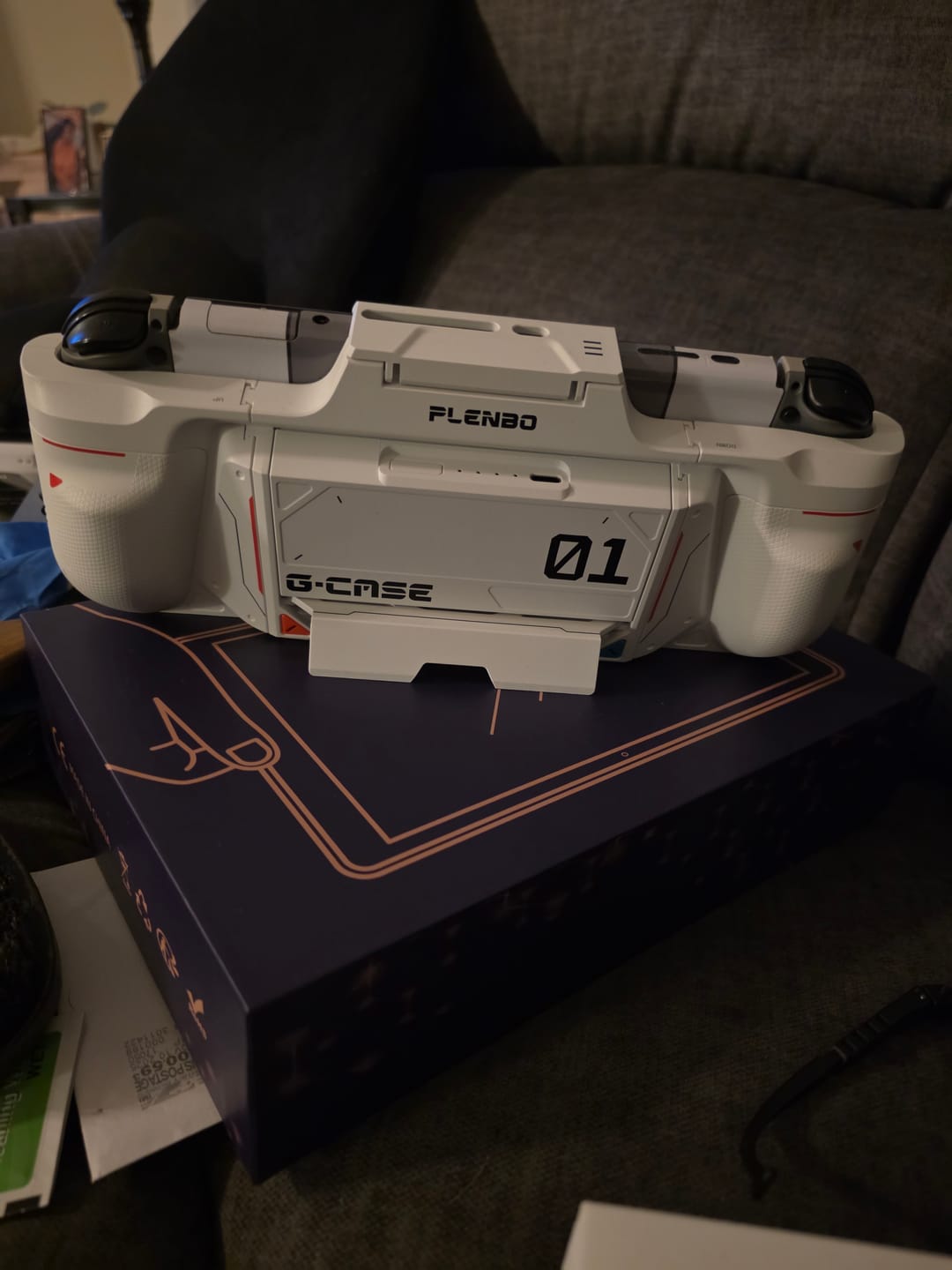 Customer photo review of Plenbo G-case - All-in-1 Gaming Case for Switch & OLED