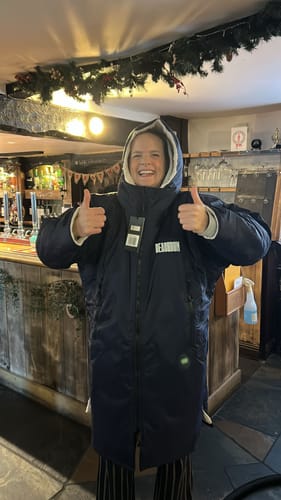 Customer photo review of BEACHBUM BROBE - NAVY