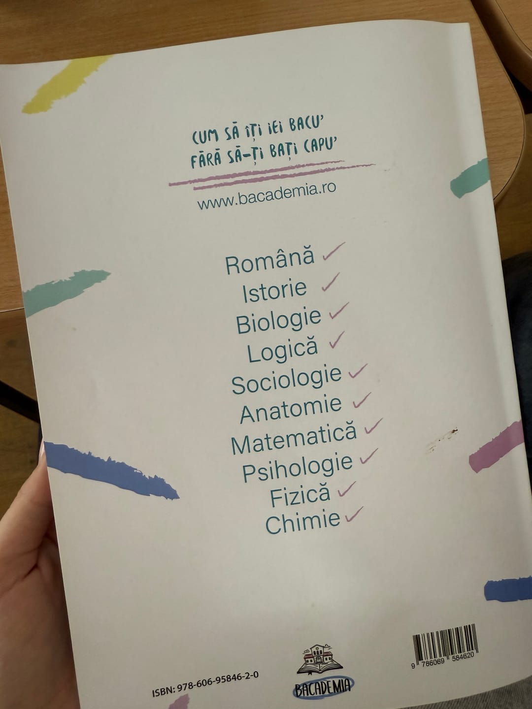 Customer photo review of Pachet Bacalaureat (Română + Geografie) Bacademia