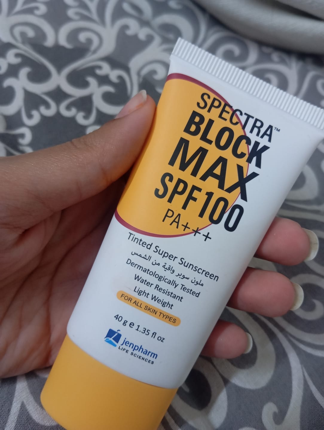 Customer photo review of Spectra Block Max 100