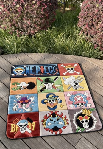 Customer photo review of One Piece Luffy Crew Rug