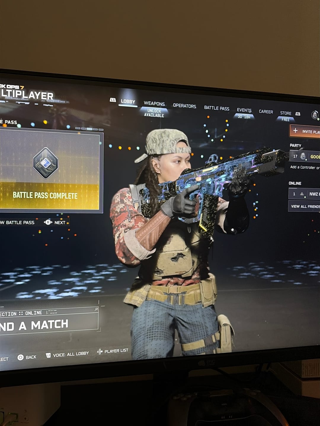 Customer photo review of BO7 - Multiplayer Camos