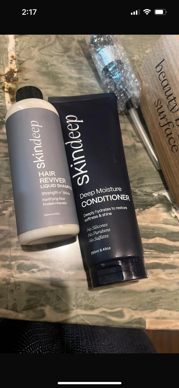 Customer photo review of DEEP MOISTURE CONDITIONER - with Silk Protein+Pro Vit B5