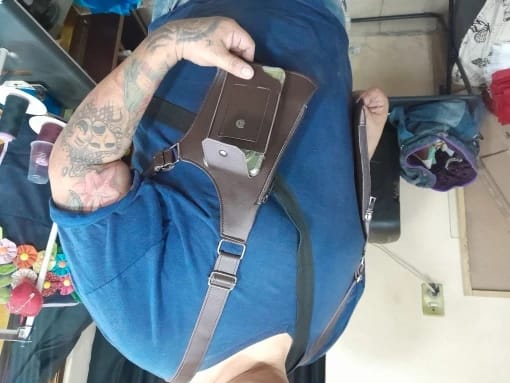 Customer photo review of Kodaq - The Heritage Satchel