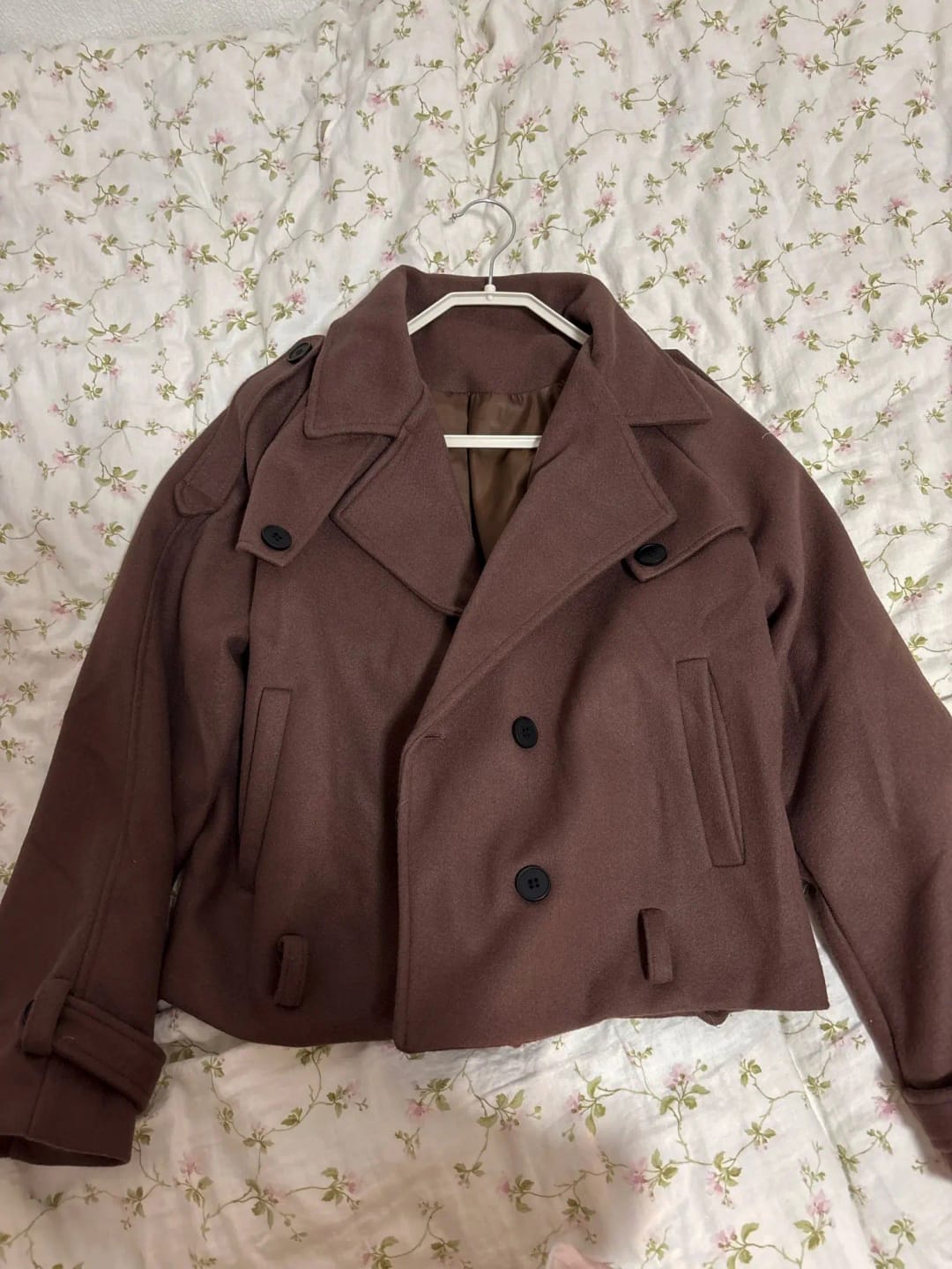 Customer photo review of Daphne Short Autumn Winter Coat