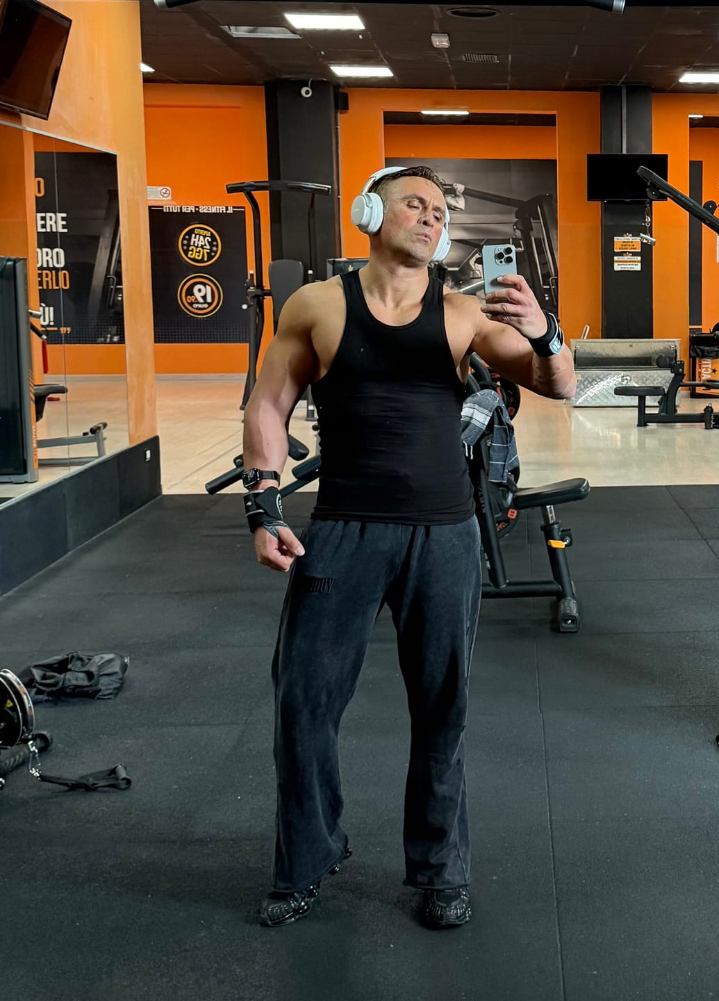 Customer photo review of 2077 - Flare Sweats