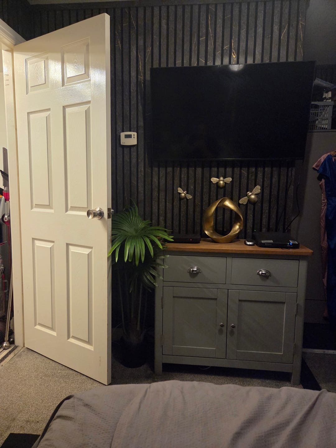 Customer photo review of Premium Acoustic Marble Wall Panel (Multiple Colours)