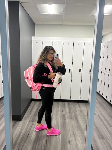 Customer photo review of Gen 3 Pink 35L Backpack