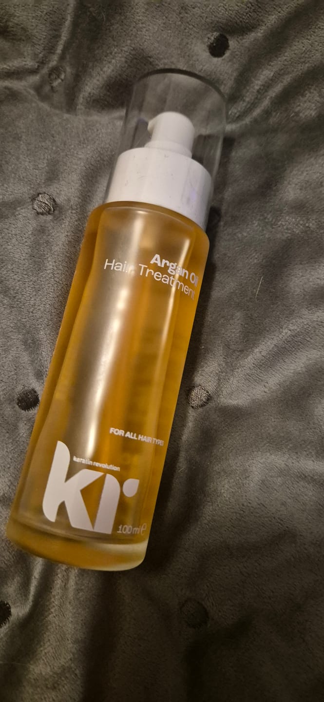 Customer photo review of Argan Oil Hair Treatment 100ml