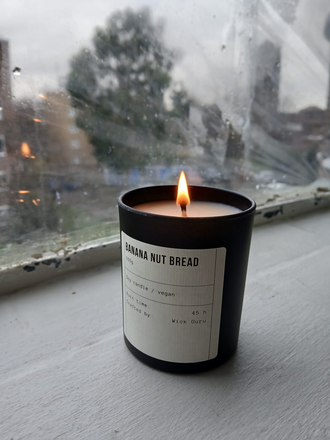 Customer photo review of Banana Nut Bread Candle | Banana + Walnuts + Vanilla