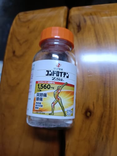 Customer photo review of ZERIA新藥  硫酸軟骨素 ZS 關節保健錠 270錠【第3類医薬品】