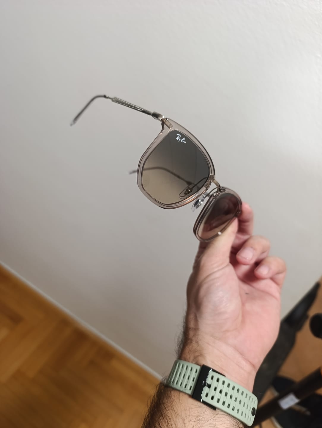 Customer photo review of Ray Ban