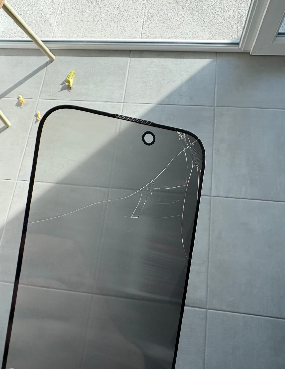 Customer photo review of Protection d'écran 3 en 1 - iPhone