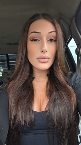 Customer photo review of High Quality Halo Hair Extensions