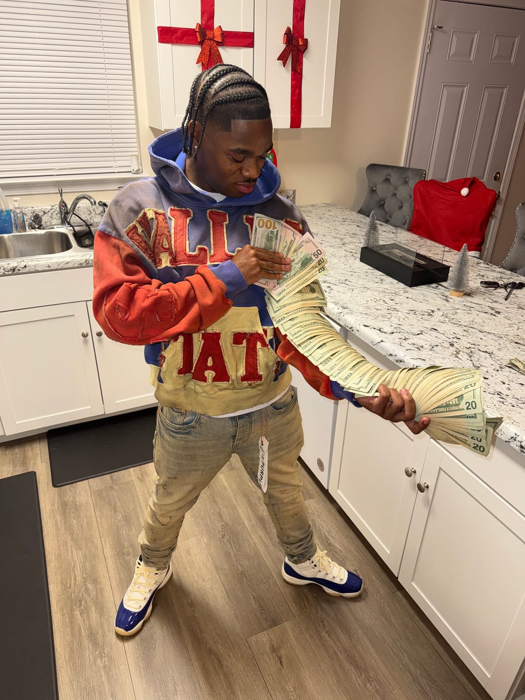 Customer photo review of Vale Forever Alumni Pullover Hoodie
