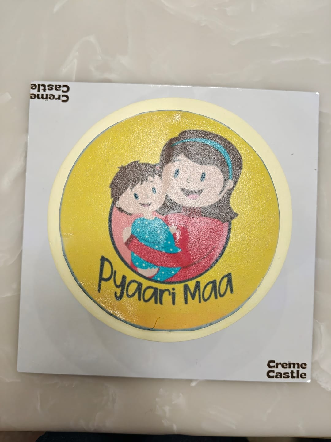 Customer photo review of Maa Theme Cake