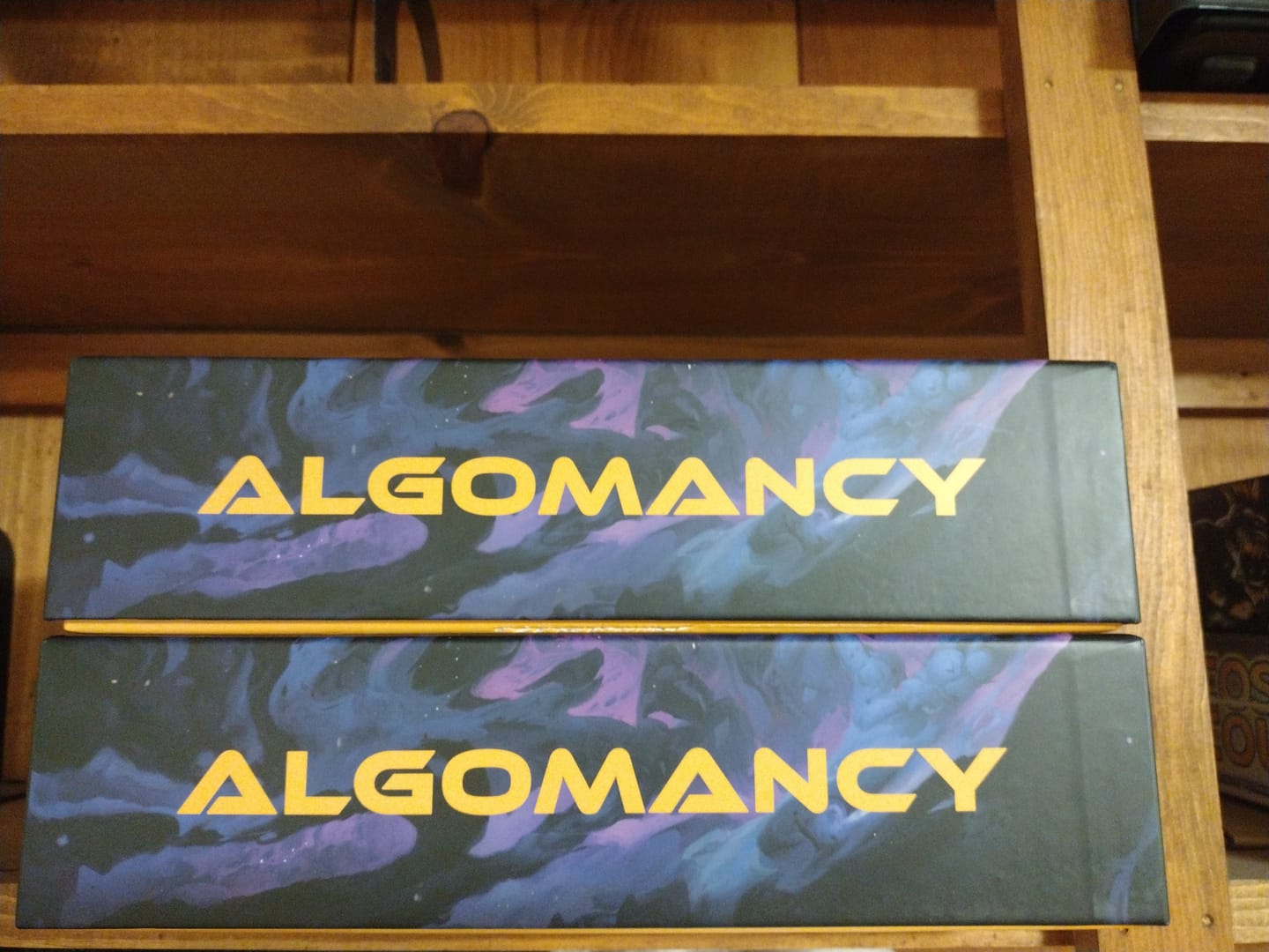 Customer photo review of Algomancy: The Base Game (Limited Alpha Edition)