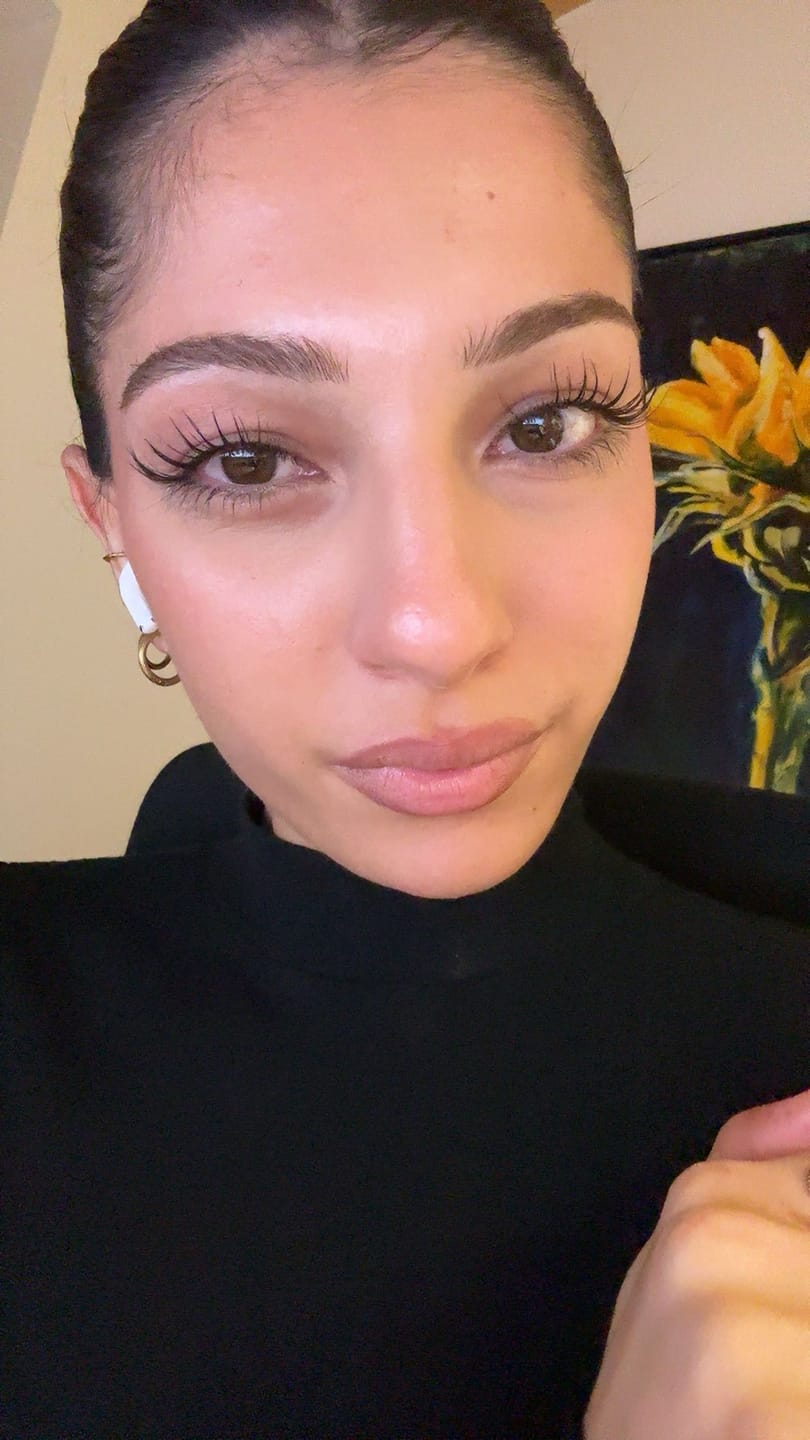 Customer photo review of LASHCOCA!NE MASCARA BLACK
