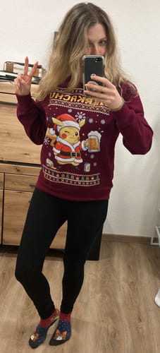 Customer photo review of Bierkachu- Christmas Sweater