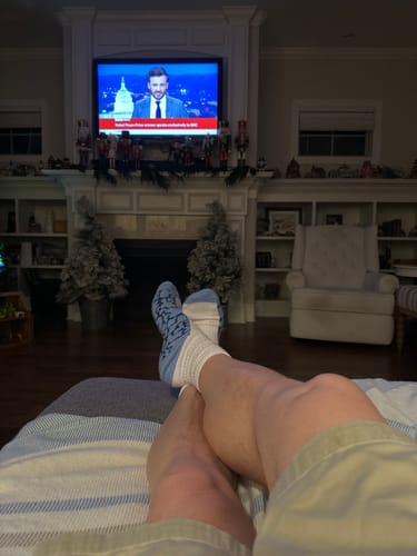 Customer photo review of MOONSTONE CREW SOCKS