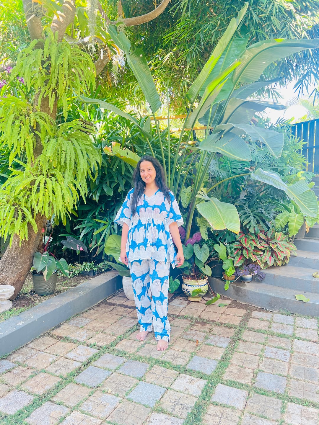 Customer photo review of Chehre Chill Jams Cotton Co-ord Set