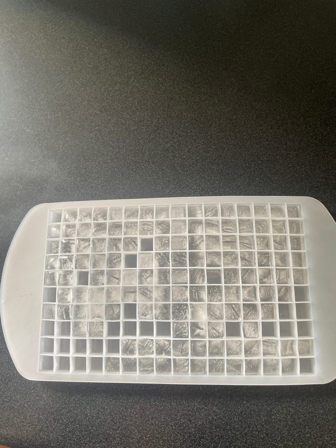 Customer photo review of Mini Ice Cube Tray