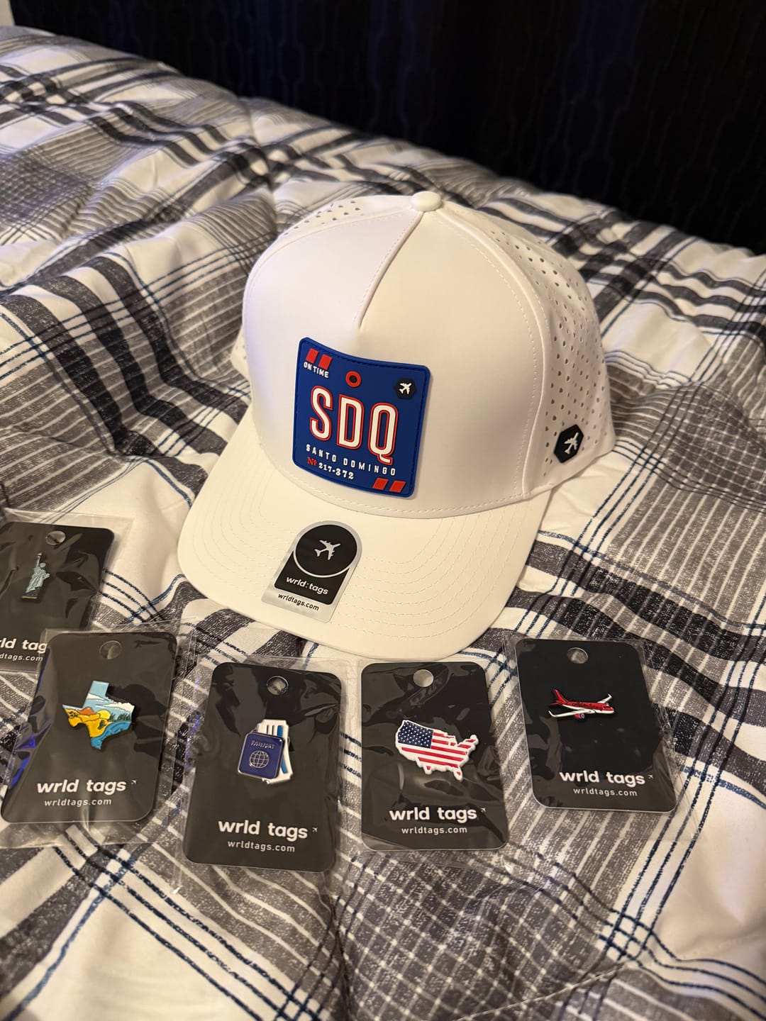 Customer photo review of Santo Domingo Performance Cap