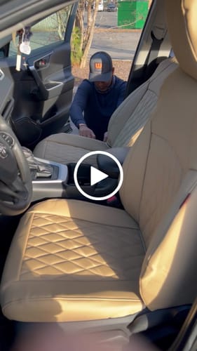 Customer video review of Premium Custom-Fit Seat Covers