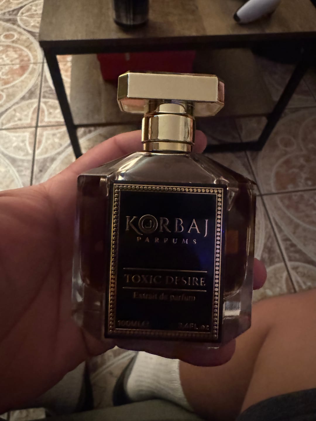 Customer photo review of Korbaj TOXIC DESIRE - Extrait de Parfum 100ml