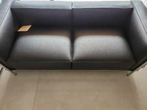 Customer photo of Cassina LC3 two-seater side view