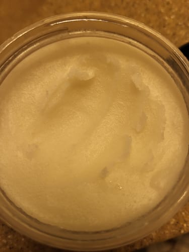 Customer photo review of BadAss Chick Face Scrub