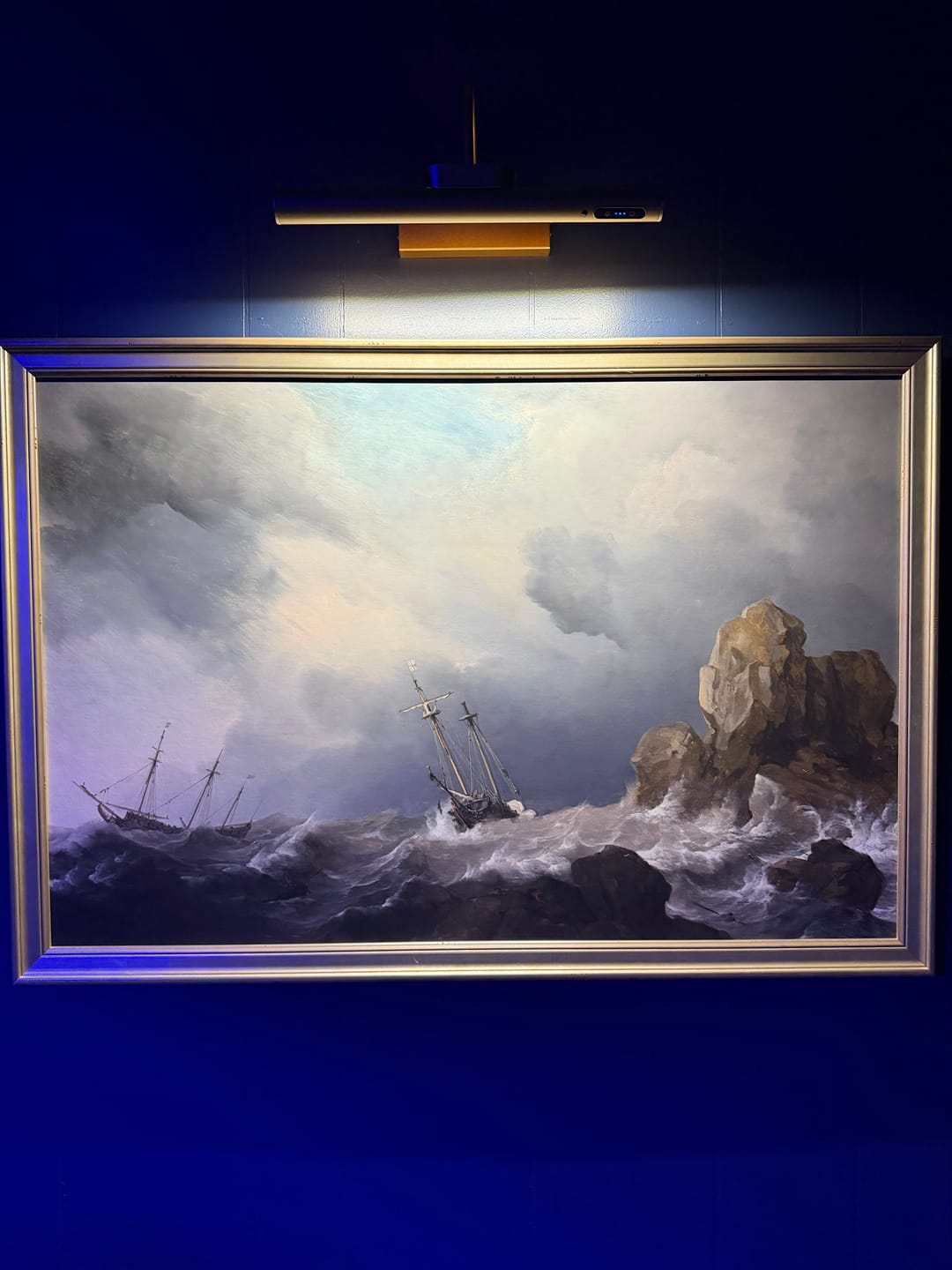 Customer photo review of Ships in a Gale | Paper