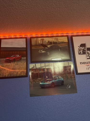 Customer photo review of Signed Boosted Civic Poster