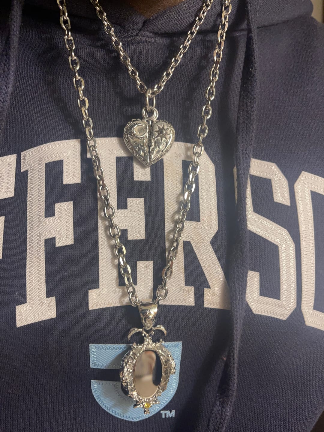 Customer photo review of MIRROR PENDANT
