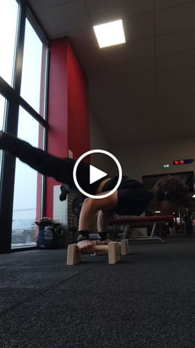 Customer video review of Wooden Parallettes MEDIUM