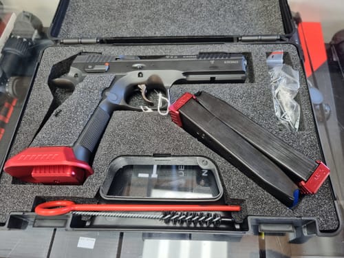Customer photo review of CZ Shadow 2 Carbide Grips | Aggressive Texture