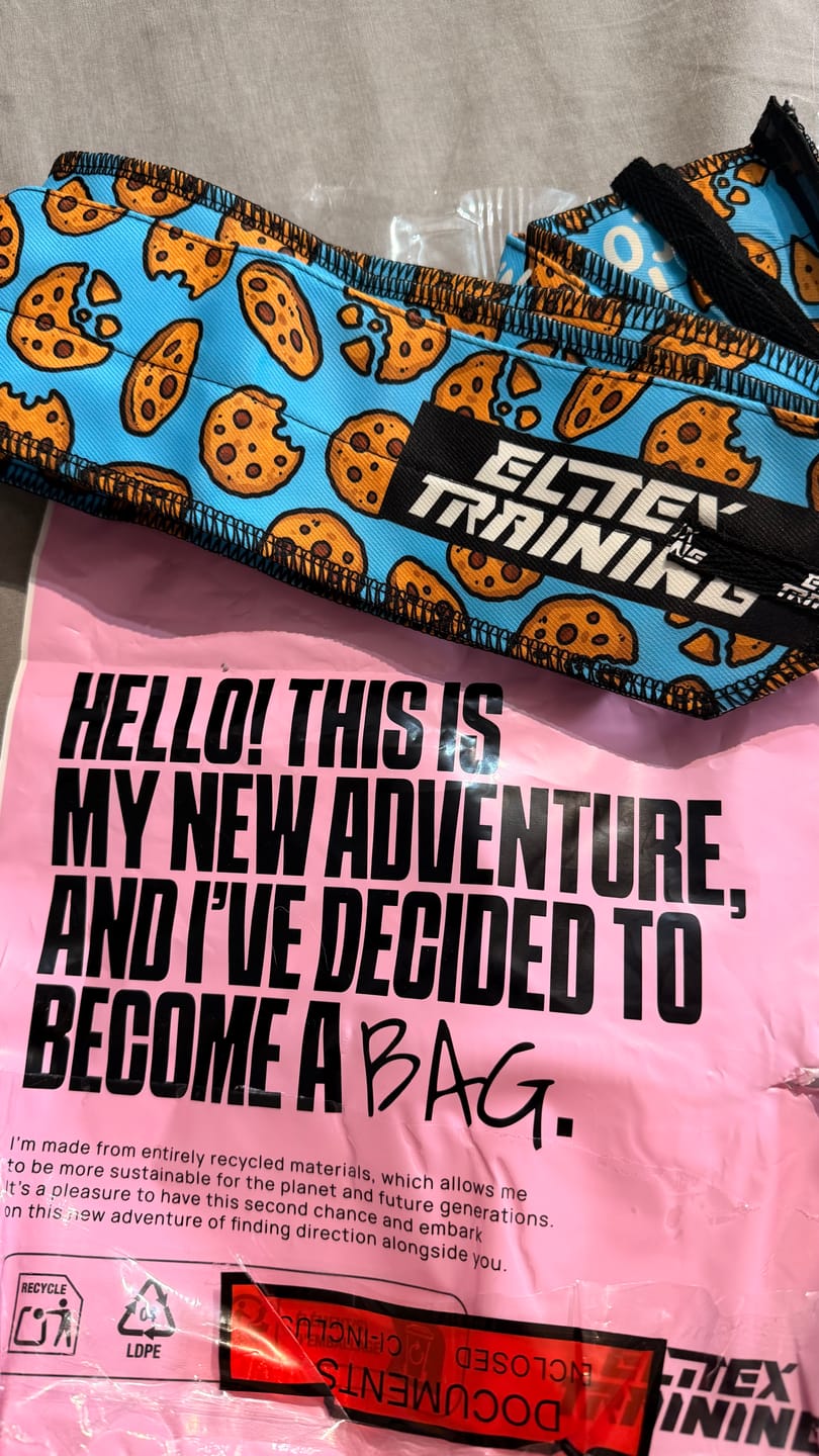 Customer photo review of Muñequeras de Tela para Cross Training y Halterofilia - Cookie