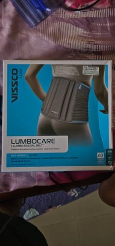 Customer photo review of Lumbo Sacral Belt | Supports the Lumbar Spine | Corrects Posture & Relieves Back Pain (Grey)