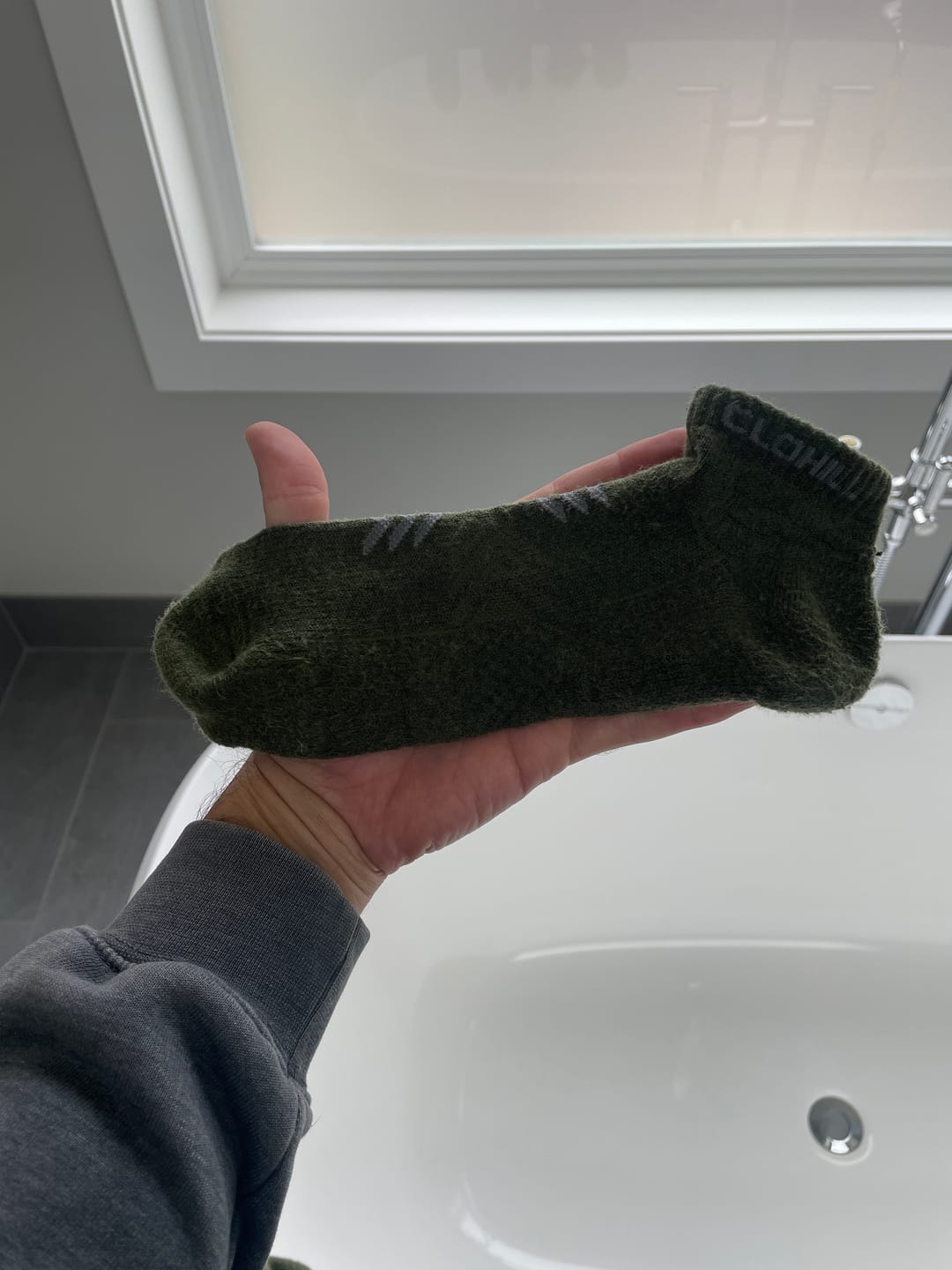 Customer photo review of Men's Ankle Socks
