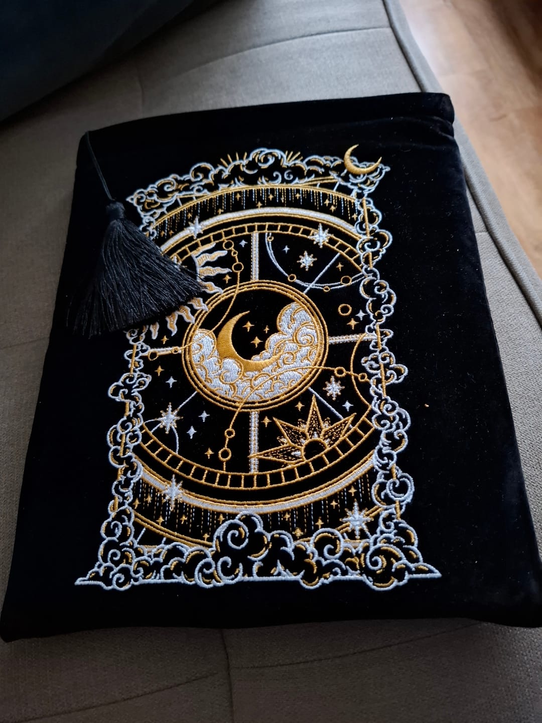 Customer photo review of Otherworldly Book Sleeve- Black