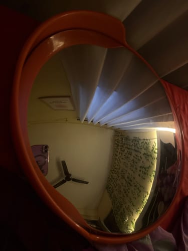 Customer photo review of AESTHETIC TRAFFIC MIRROR (PRE-ORDER)