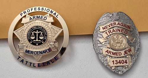 Customer photo review of Customizable Badge BA19